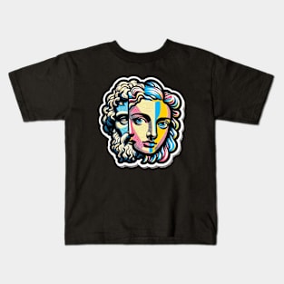 double-faced art deco Kids T-Shirt